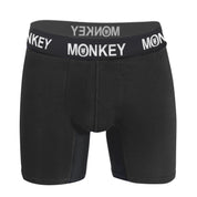 Men's Black Bamboo Boxer Brief - Monkey Undies