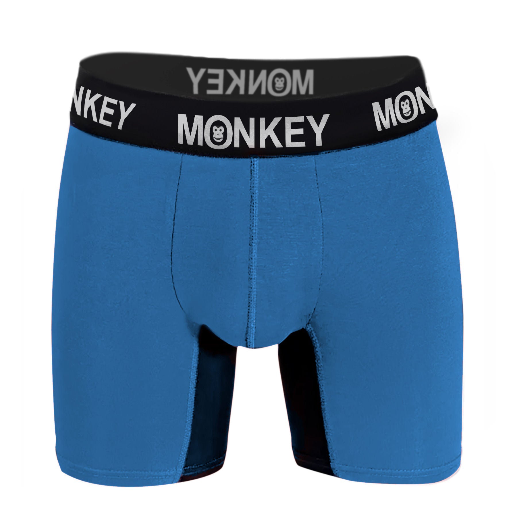 Men's Light Blue Bamboo Boxer Brief - pre order - Monkey Undies