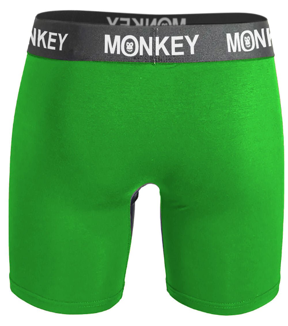 Men's Lime Green Bamboo Boxer Brief - Limited Edition pre order - Monkey Undies